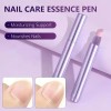 3pcs 3-in-1 네일 케어 펜 세라믹 팁이 있는 큐티클 오일