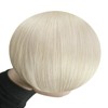 YoungSee Blonde U Tip Hair Extensions Platinum Blonde Utips Hair