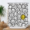 Ulticool - Smiley Smiley Shower Curtain - 180 x 200