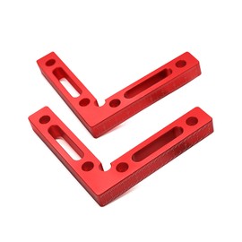 WEITARI 2pcs Mini Square, Small Pocket Wood Working Tool, Check Square on Carpenter Cutting Tools, Premium Precision Woodworking Tools, Red, Aluminum