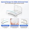 Cowboy Hat Rack(12Pack) - Wide Brimmed Organizer - Strong Adhesive