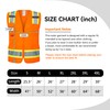 ProtectX High Visibility Reflective Safety Vest for Men Women Hi