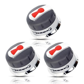 FELHOOD Upgraded 88848 Gas Grill Burner Knobs Replacement for Weber Genesis Grill Parts 300 Series (2011-2016) Genesis E-310,E-320,E-330-3 Pack