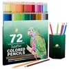 MyArtscape Colored Pencils 72 with foldable holder