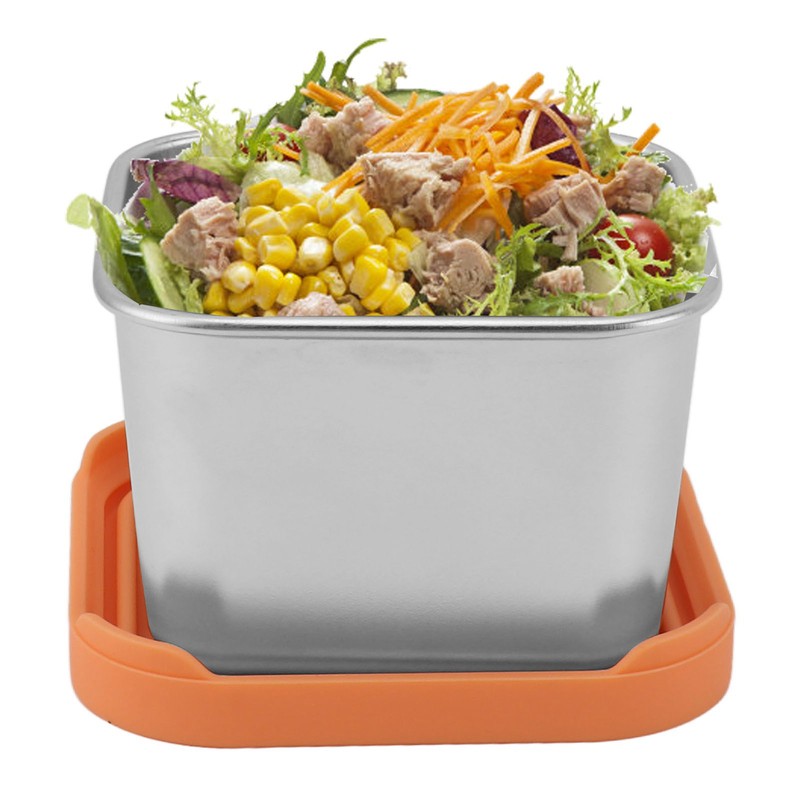 6pcs Sauce Cup 304 Stainless Steel Sealed Leakproof Salad Dressing