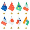 Juvale Set of 24 International Country Flags of the World