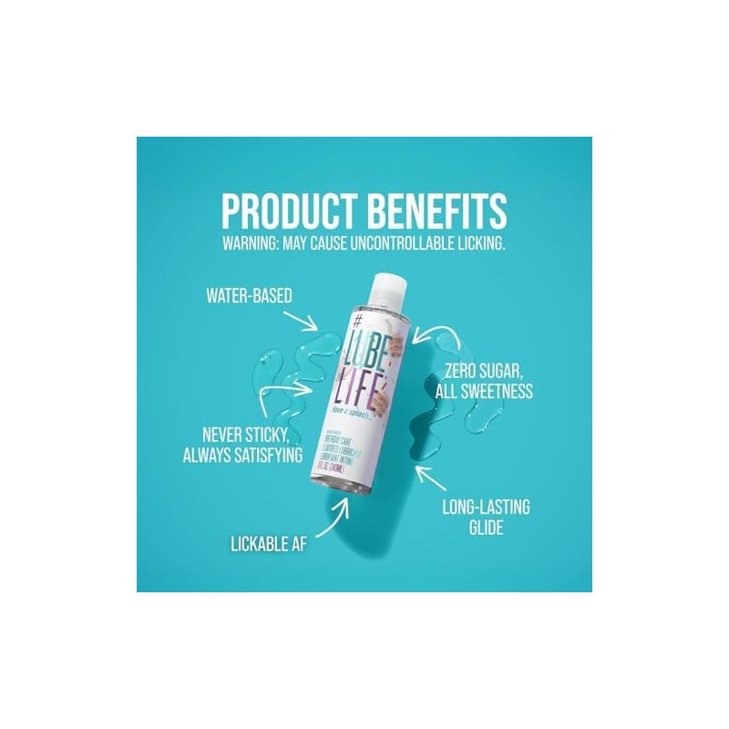 Lube Life Body Lubricant 236 Ml Lubelife Lubricante Personal Sabor