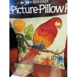 Quilt Picture Pillow Kit Parrot