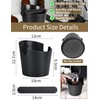 Espresso Coffee Knock Box for Barista, ABS Coffee Grind Knock