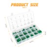 AICEL 270pcs Rubber O Ring Kit, 18 Sizes Silicone Rubber