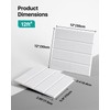 12 Pack Sound Proof Foam Panels for Walls, Self-Adhesive Acoustic