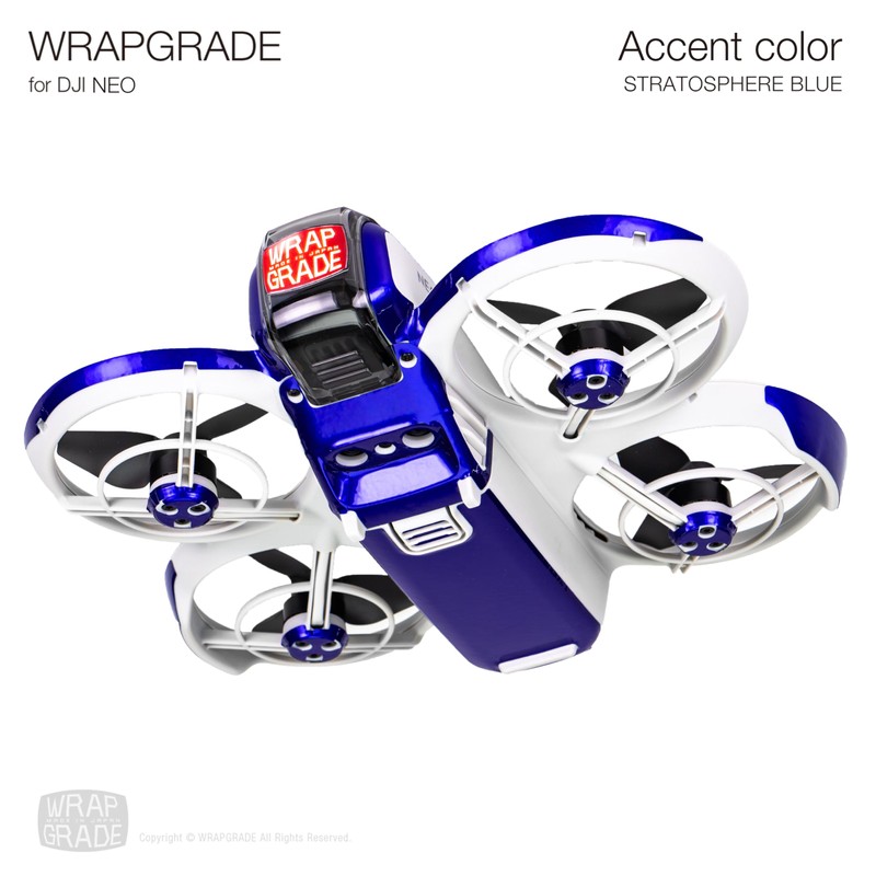 Wrapgrade for DJI NEO Accent Color Sticker (Stratosphere Blue)