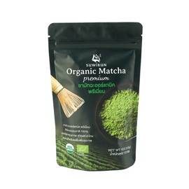 Suwirun Matcha Puro Orgánico en Polvo 113 g  Auténtico Té Verde Japonés  Sin Azúcar, Superalimento Rico en Umami  Perfecto para Lattes, Repostería y  