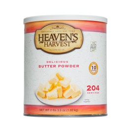 Heaven's Harvest Freeze-Dried Emergency Survival #10 Can (Butter)