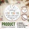 ZAGKOO Sister Ornament 2025 - Sisters Gifts for Women -