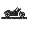 Key Rack Holder Hanger Compatible with Harley Fatboy Softail Motorcycle