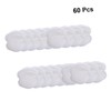FOMIYES 60pcs Reusable Galactorrhea Pads Breast Feeding Pads for Lactating