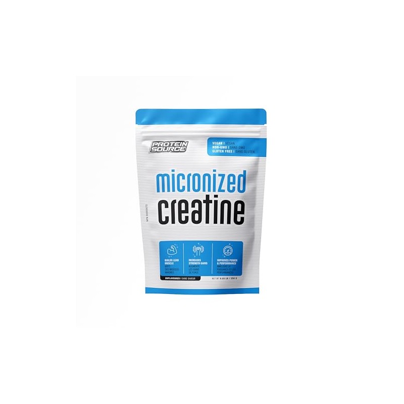 Protein Source Creatine Monohydrate Powder | Micronized 250 G -