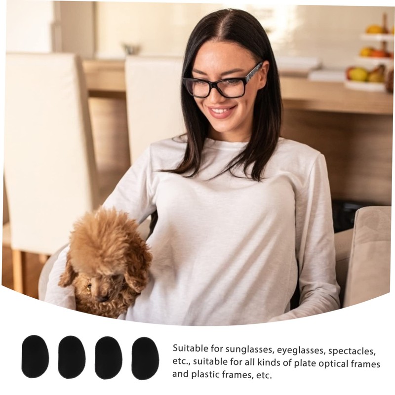 Healeved Glasses Nose Bridge Pads 20 Pairs Soft Comfortable Non-