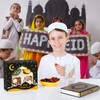 DPKOW 12pcs Eid Mubarak Boxes with Window, Eid Party Boxes