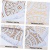 WOONEKY Beach Towel Mandala Round Microfiber Yoga Mat Tapestry Home