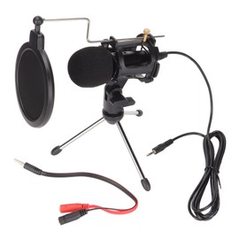 Condenser Microphone Kit Professional Cardioid Studio Mic Kit for Recording Podcasting Voice Over Streaming Studio