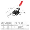 Welding Toggle Clamp Galvanized Iron Push-Pull Type Latch Push Pull