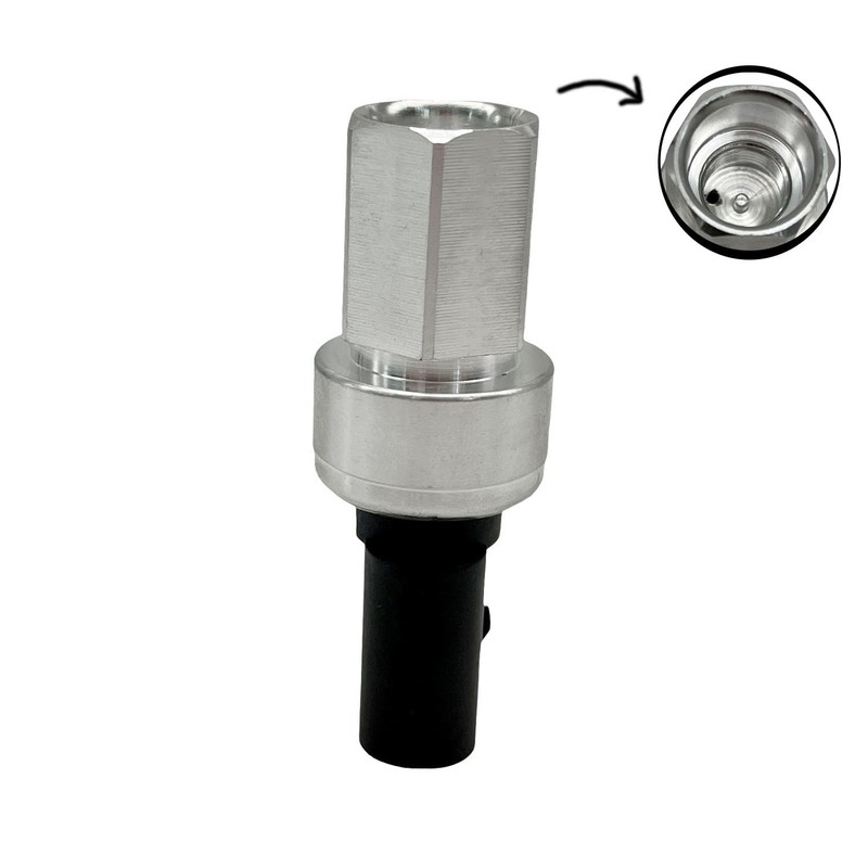 HYXUAN Air Conditioning A/C Pressure Sensor 1J0959126 1K0959126A Compatible with