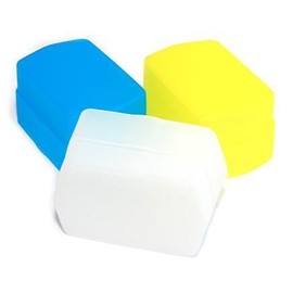 JJC White/Blue/Yellow Flash Diffusers for Metz 48 AF-1, 50 AF-1, 58 AF-1, 58 AF-2