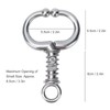 Cattle Nose Clip, Lightweight Anti-Corrosion Spring Stainless Steel for Agriculture