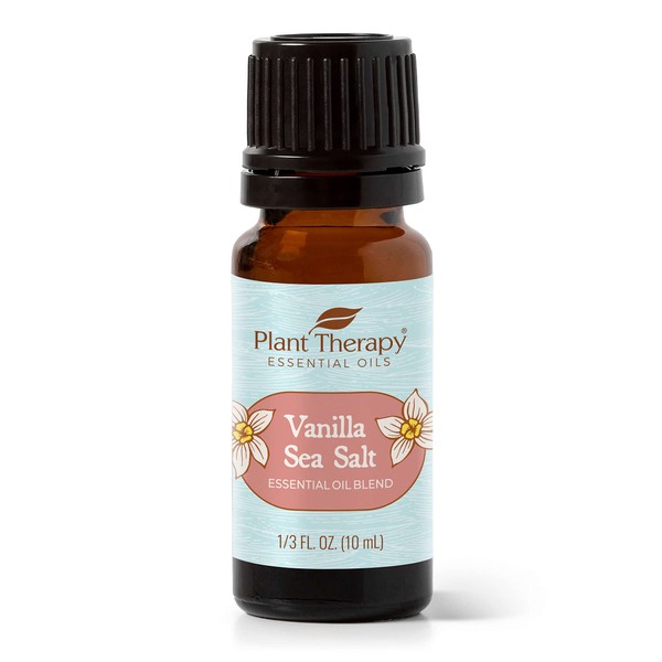Plant Therapy Vanilla Sea Salt Essential Oil Blend 10 mL (1/3 oz) 100% Pure, Undiluted, Natural Aromatherapy