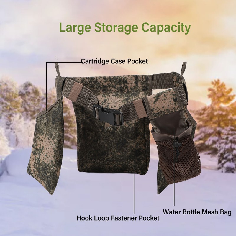 Hunting Waist Bag Adjustable Belt 4 Pockets Fanny Pack Multifunctional