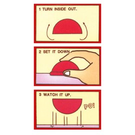 Baker Ross AX600 Little Owl Jumping Toys - Pack of 12, Small Popping Disc Toy with Fun Bird Characters, Perfect for Kids Party Bag Fillers or Gift Ideas