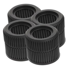 TEHAUX 4Pcs Washing Machine Vibration Foot Pads Noise Reduction and Stabilizer Mat Pedestal Base Fit for Washer and Dryer Minimizes Movement and Shaking