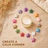 50 PCS Star Shaped Natural Crystal Stones 0.8inch for Meditation