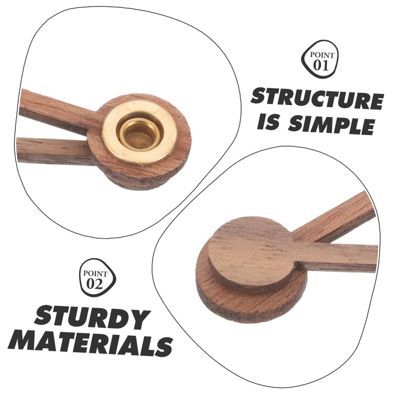 Gadpiparty 1 Set DIY Wall Clock Parts Elegant Clock Hands