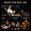 Rechargeable Camping Fan with Powerful Airflow, Brushless Motor