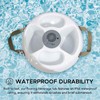 Sunjoy Floating Drink Holder with Ip66 Waterproof Bluetooth Speaker, Floating