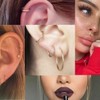 5Pcs 18g Stainless Steel Tiny Sleeper Hoop Earrings for Women