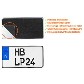 License Plate Holder 240 x 130 cm Number Plate Holder Tractor 240 x 130 Frameless Number Plate Holder Number Plate Holder