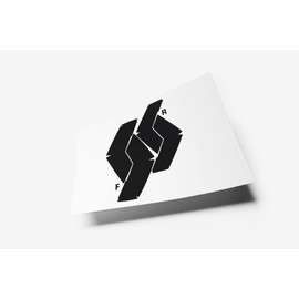 Car Emblem Vinyl Wrap Kit Front & Rear Badge Sticker Set Matt (Black) MK3 2009-2016