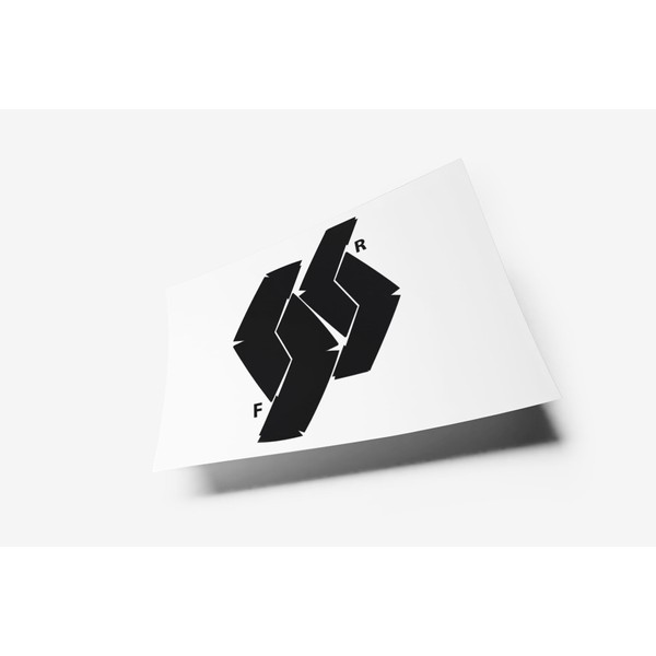 Car Emblem Vinyl Wrap Kit Front & Rear Badge Sticker