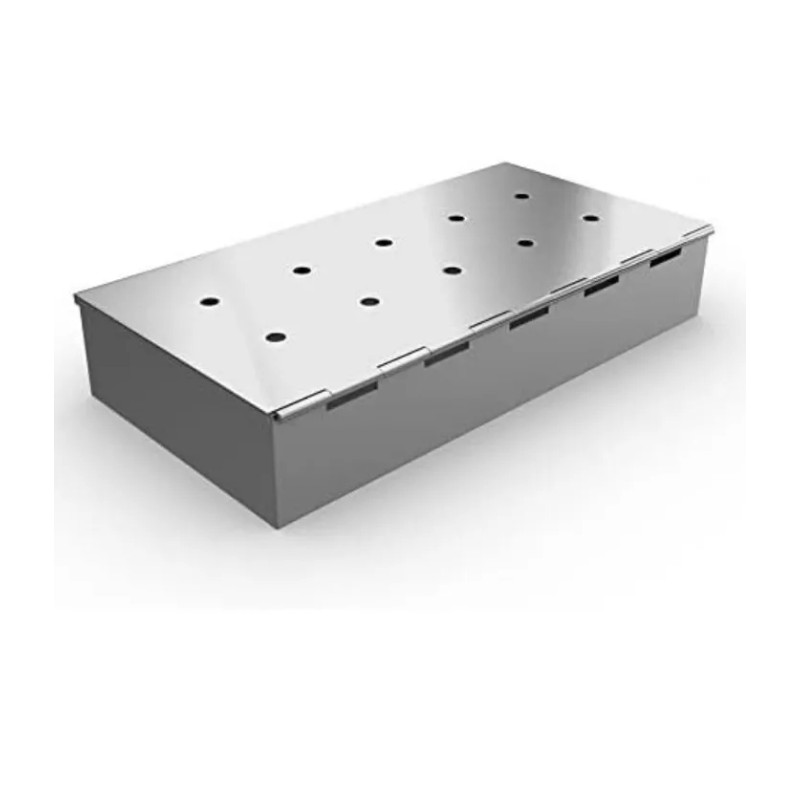 Cave Tools Grill Smoker Box With Silicone Brush