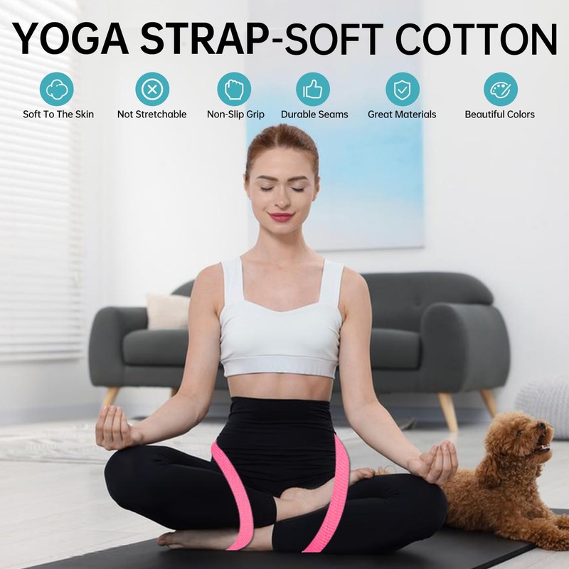 Strap Yoga Strap Physical Therapy for Home Workout