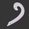 4Pcs Comma Curve Ruler Multifunction Combination Sewing Trimming Drawing Dressmaking