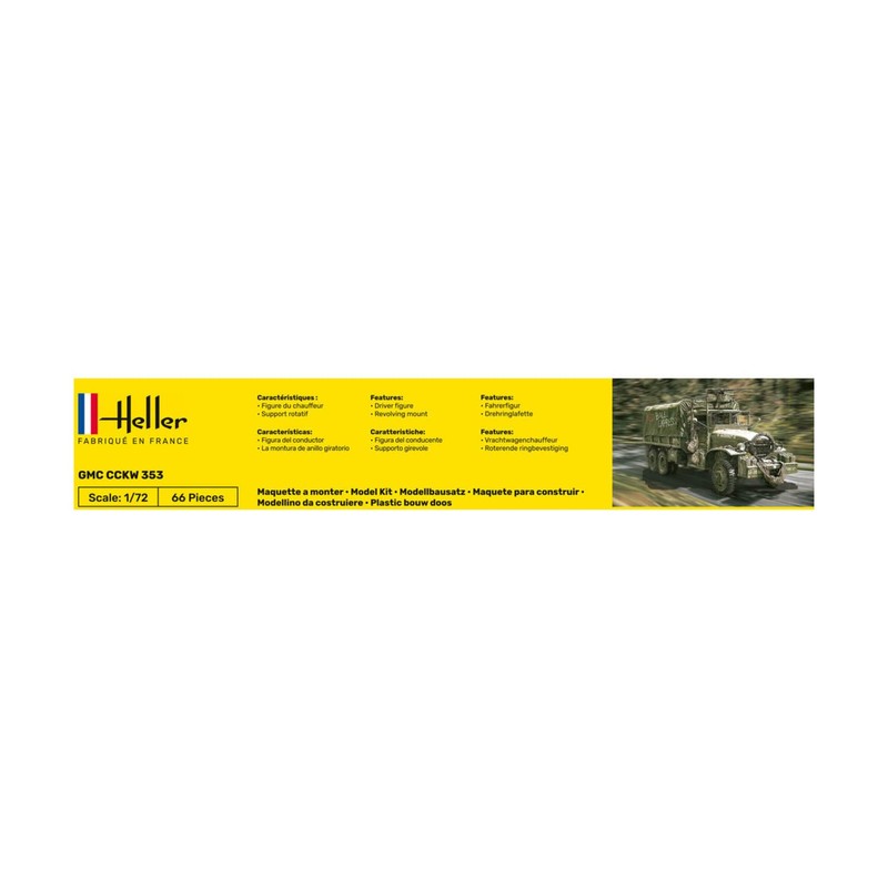 Heller 79996 1:72 Scale GMC Cckw 353 Model
