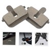 BIUDECO 5 Pairs Semi Metallic Bicycle Hydraulic Brake Pads for