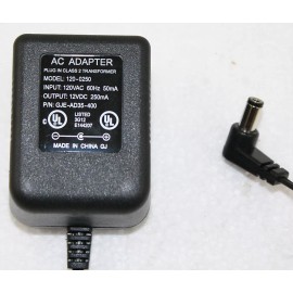 Class 2 AC Adapter Transformer Input 120VAC 50mA Output 12vDC 250mA GJE-AD35-400