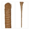 Relaxdays Coconut Sticks Set of 5 Flexible Plant Sticks for