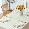 Softalker Jacquard Rectangle Tablecloth - Geometric Line Damask Table Covers